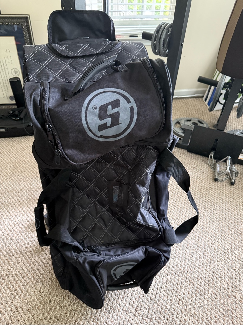 Speedway Motors Pro Roller Racing Gear Travel Bag